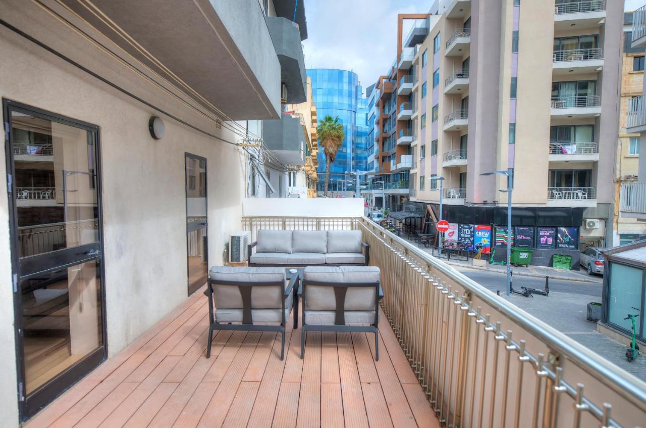 2Bedroom With Large Terrace In Paceville Jpor1-1 St. Julian's Exteriör bild